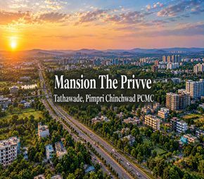 Mansion The Privve residential project in Tathawade