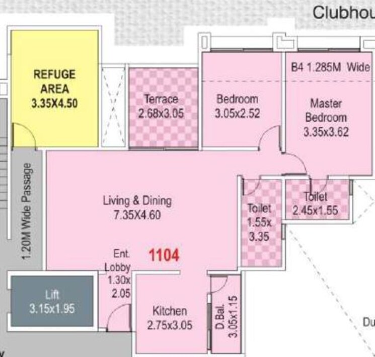 Other, kumar-picasso 2 Bedroom 846 Sq.Ft. Apartment In Hadapsar Pune 9249048