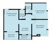 Aarav Arcacia 2 BHK Layout