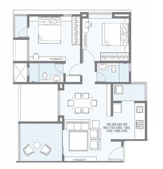 Other, ace-augusta 2 Bedroom 593 Sq.Ft. Apartment In Hinjewadi Pune 7668655
