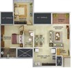 Acropolis Purple Nine Hills 2 BHK Layout