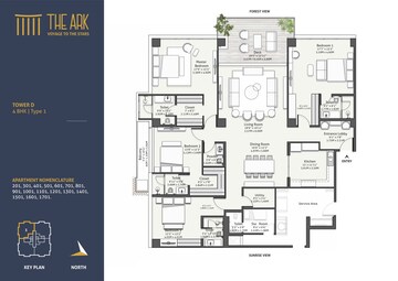  4 BHK Apartment at Acropolis Purple Voyage To The Stars, Nibm Road – for Sale