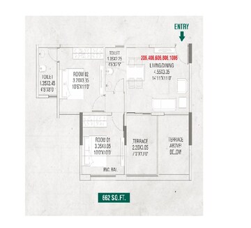  2 BHK Apartment at Adi Aventura, Ravet – for Rent