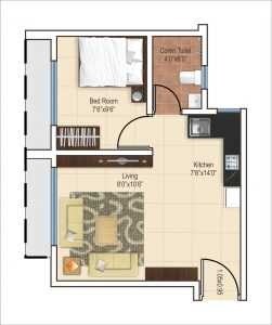 300 Sq. Ft. Studio