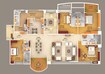 Amar Renaissance 4 BHK Layout