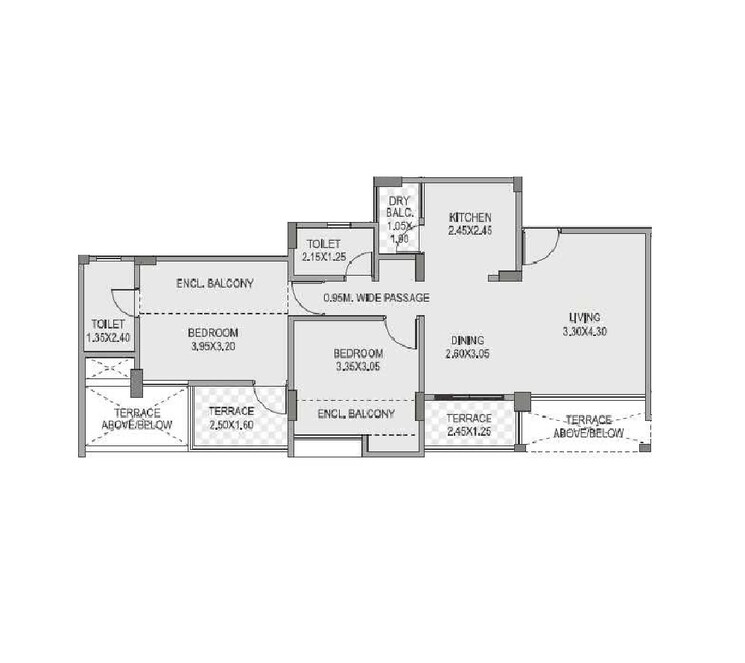 Other, anshul-casa 2 Bedroom 789 Sq.Ft. Apartment In Wakad Pune 8664837