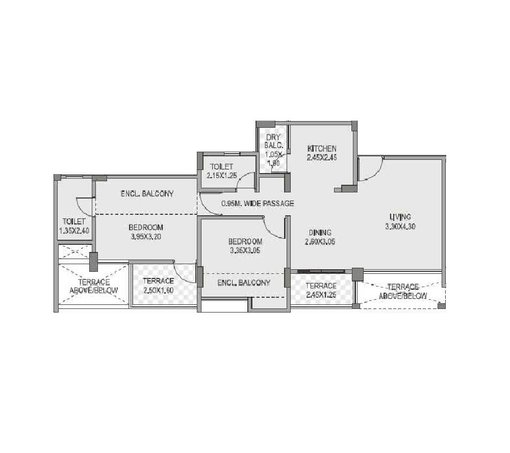 Other, anshul-casa 2 Bedroom 792 Sq.Ft. Apartment In Wakad Pune 9235672