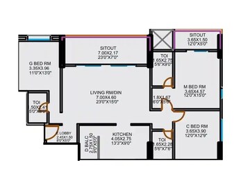  3 BHK Apartment at Arco Skylife, Parvati Paytha – for Sale