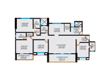  4 BHK Apartment at Arco Skylife, Parvati Paytha – for Sale