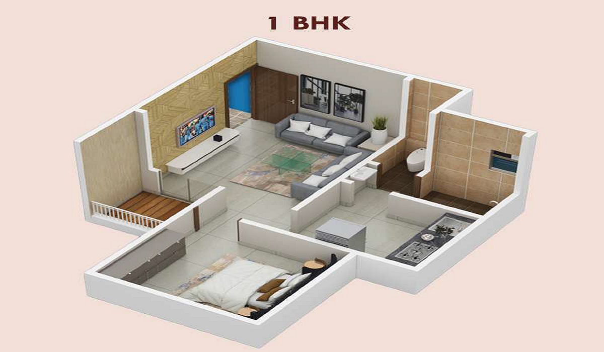 1 BHK 289 Sq. Ft. Apartment in Arihant Wisdom