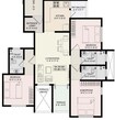ARK Prem Alfa Lifescape 3 BHK Layout
