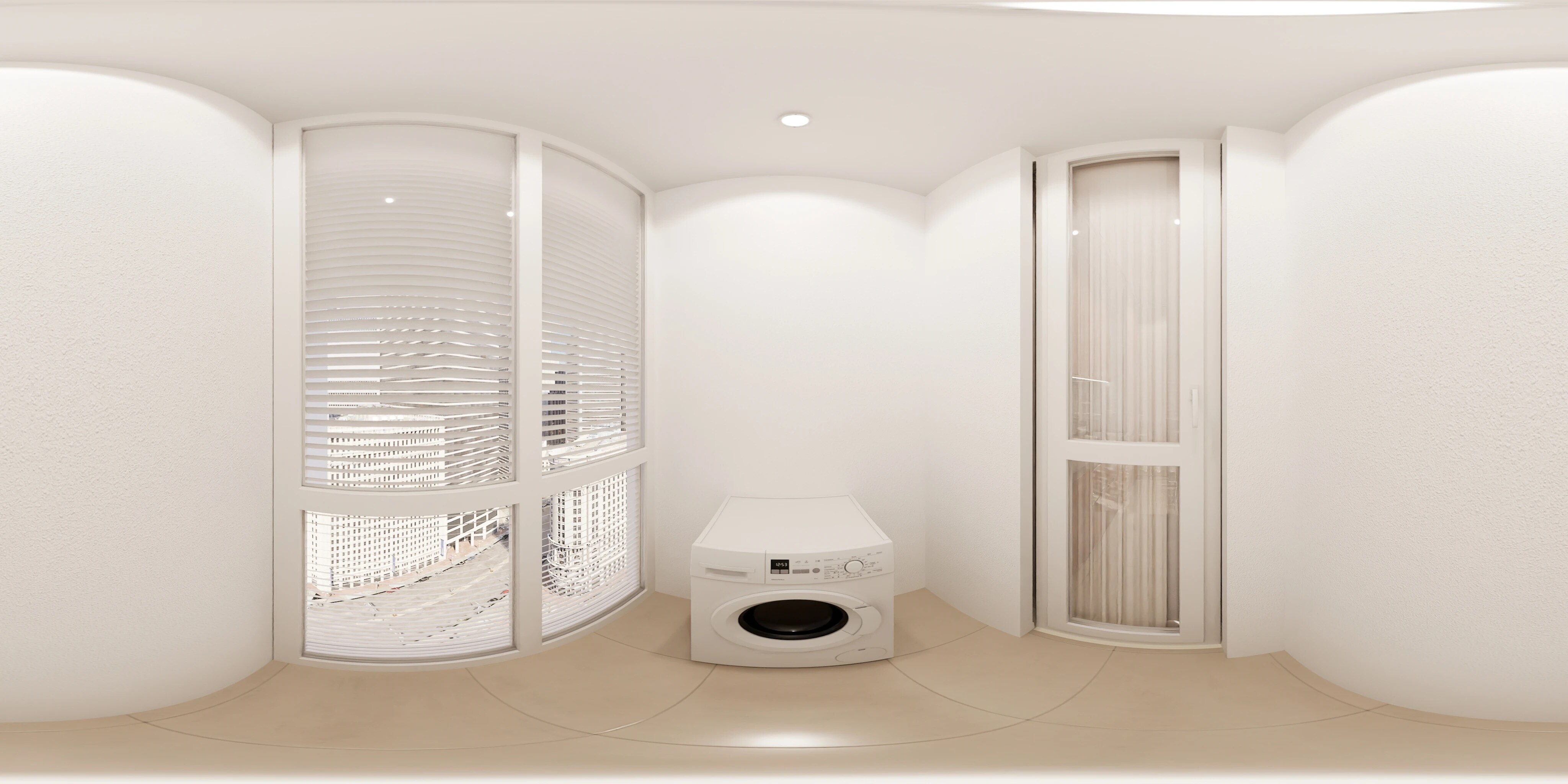 Floor plan of 2 BHK 818 Sq. Ft. Apartment in Arun Sanctum, Pune