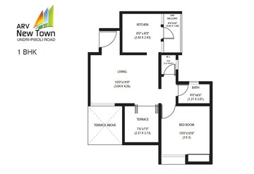  1 BHK Apartment at ARV New Town, Pisoli – for Sale