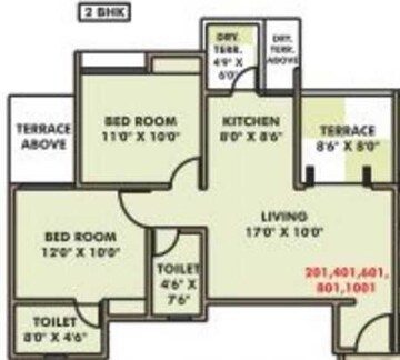  2 BHK Apartment at ARV Royale, Hadapsar – for Sale