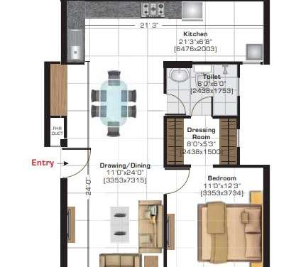 ashiana utsav apartments apartment 1 bhk 640sqft 20225915115927