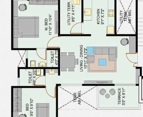 ashwamedh admira apartment 2 bhk 806sqft 20214320114336