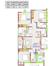 Aumsanika Abhijatshree 3 BHK Layout