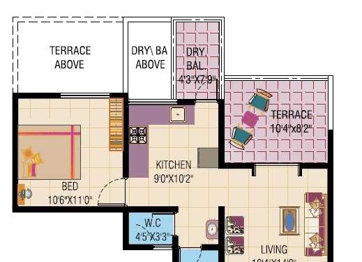 avirat elegance residency apartment 1 bhk 538sqft 20201821141812