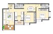 Badhekar Ankur Heights 2 BHK Layout