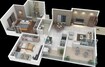 Balaji Whitefield Rainbow Nation 2 BHK Layout