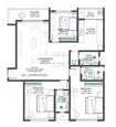 Balwadkar Marqis 3 BHK Layout