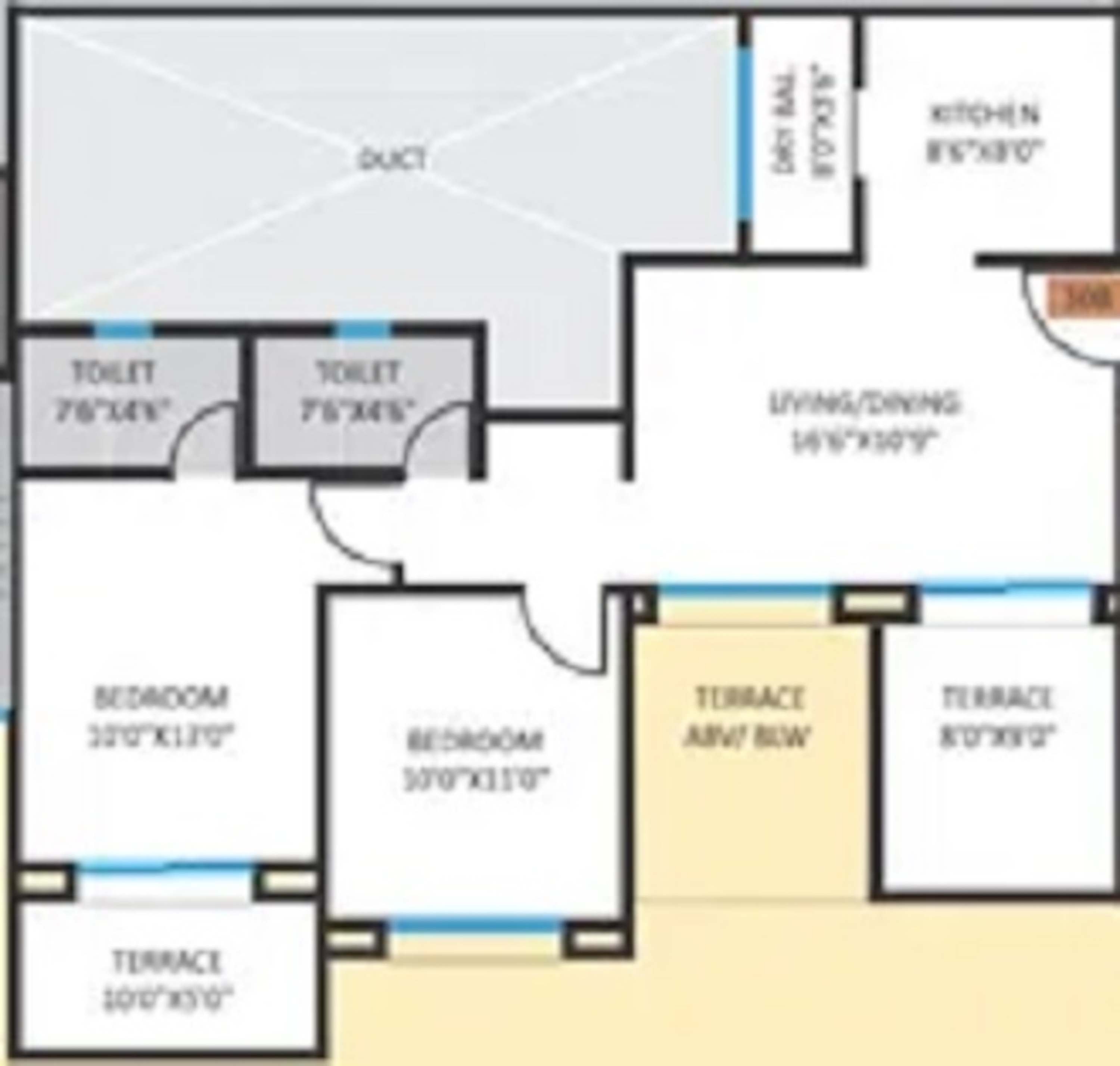 bhandari b.a vermont apartment 2 bhk 1100sqft 20212605152654