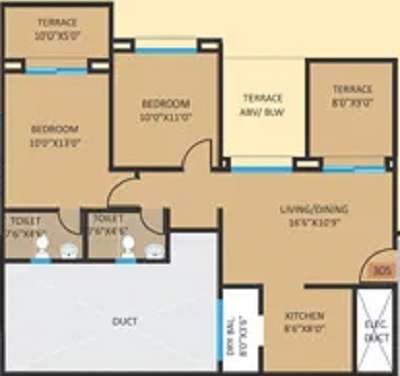 bhandari b.a vermont apartment 2 bhk 971sqft 20212605152621