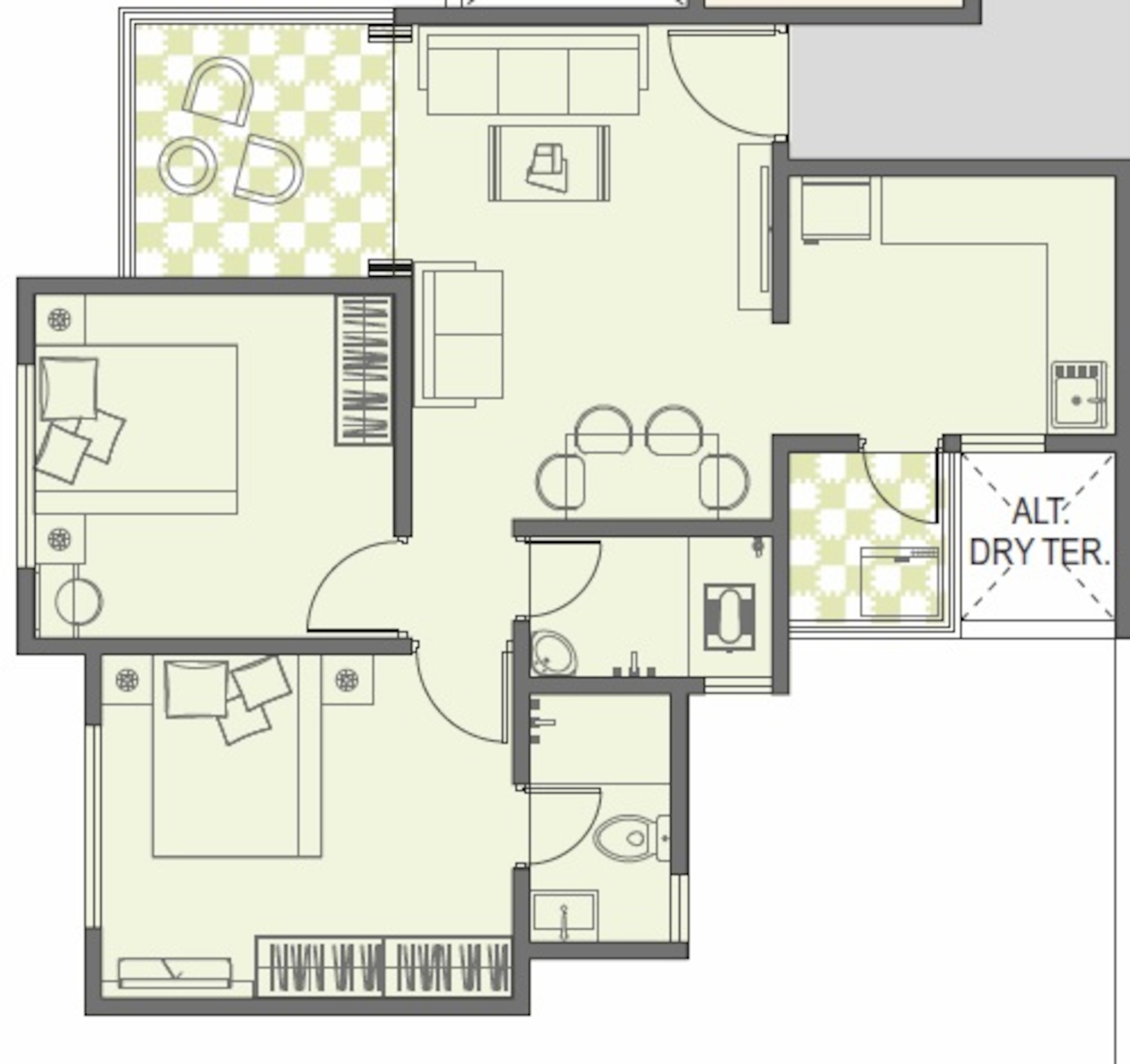 bhandari swaraj apartment 2 bhk 932sqft 20214305154354