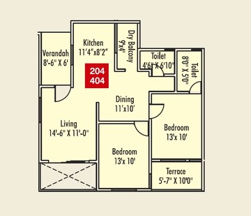  2 BHK Apartment at Bhide Bhadane Bhidewadi, Vadgaon Budruk – for Rent