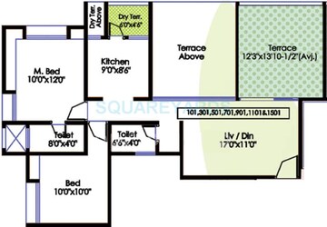  2 BHK Apartment at Bhujbal Vatika Homes, Balewadi – for Rent