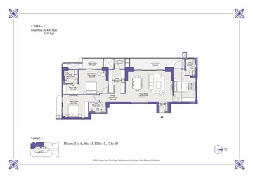  3 BHK Apartment at Birla Punya, Sangamvadi – for Sale