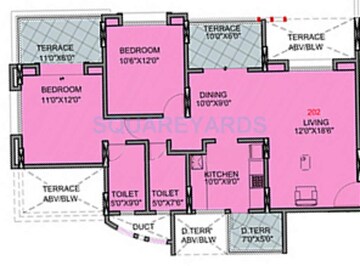 2 BHK Apartment at Brahma Exuberance, Kondhwa – for Sale