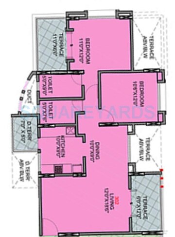  2 BHK Apartment at Brahma Exuberance, Kondhwa – for Sale