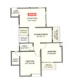 Brahma Heights 2 BHK Layout