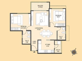 2 BHK Apartment For Resale in Brahma Realty Skycity Dhanori Pune  6540545