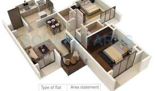 brahma realty skycity apartment 2bhk 961sqft 10313
