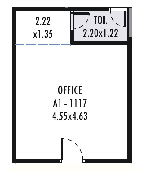 278 Sq. Ft. Office Space in Bramha Boulevard