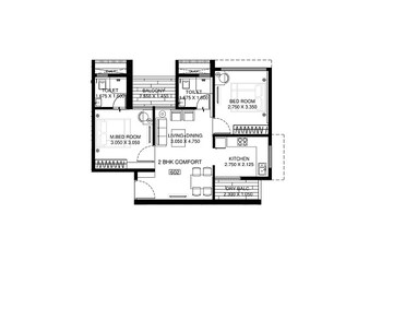  2 BHK Apartment at Bramhacorp August Towers, Kalyani Nagar – for Sale