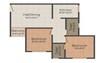 BU Bhandari Rakshak Nagar 2 BHK Layout