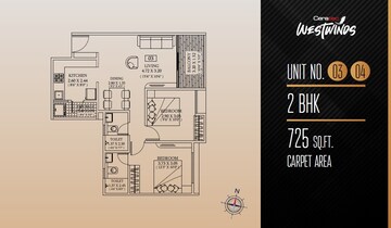  2 BHK Apartment at Ceratec West Winds, Maan – for Sale
