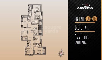 5 BHK Apartment at Ceratec West Winds, Maan – for Sale