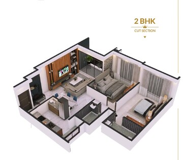  2 BHK Apartment at Chaandrai Redision Royal, Kondhwa – for Sale
