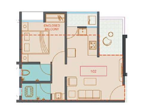chandrarang serenity apartment 1 bhk 346sqft 20223712113709
