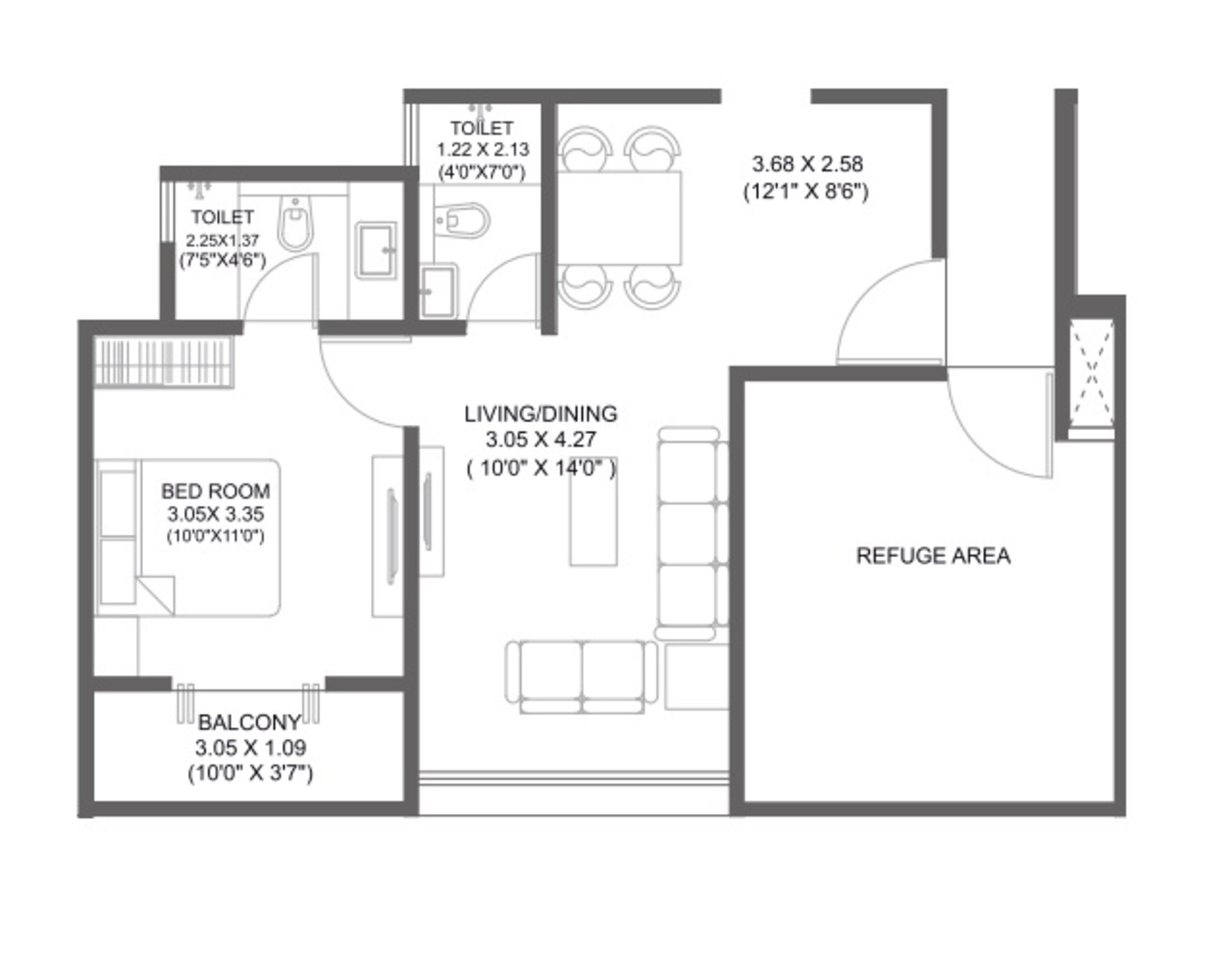 choice goodwill breeza apartment 1 bhk 503sqft 20235614175628