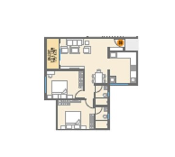  2 BHK Apartment at Choice QUE 914, Keshav Nagar – for Sale