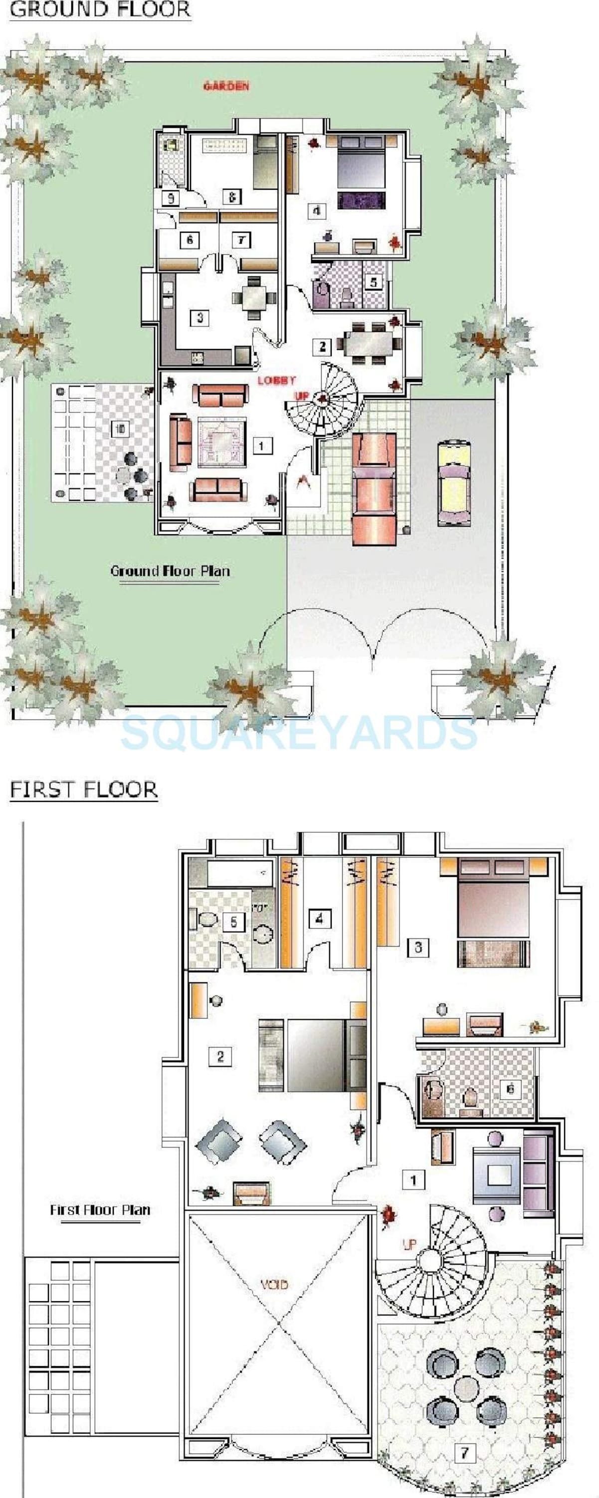 clover hills villa 3bhk 2880sqft 11603