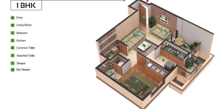 delta shree residency apartment 1 bhk 395sqft 20240811120850