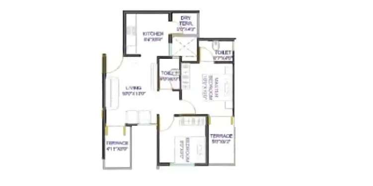 delta shree residency apartment 2 bhk 470sqft 20241011121035
