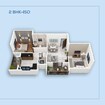 Deshpande Chandra Apartment 2 BHK Layout
