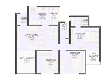  3 BHK Apartment at Deu Trident, Pimple Nilakh – for Rent